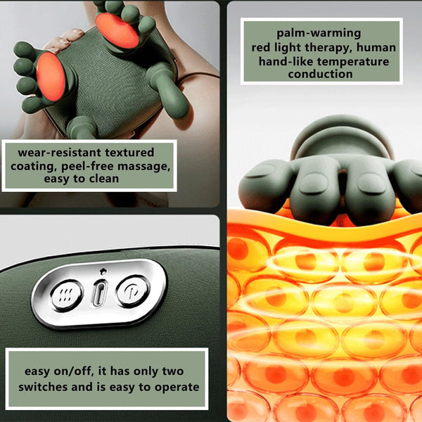 Trendiest portable electric neck and shoulder massager showing its ergonomic wraparound design.