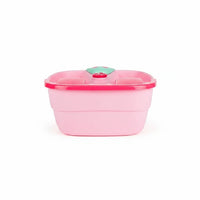 Trendiest kids home spa foot soak tub in pink and teal for a fun and relaxing manicure and pedicure experience