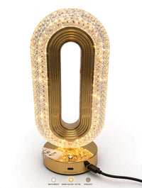 Trendiest rechargeable table lamp displayed in a modern interior.